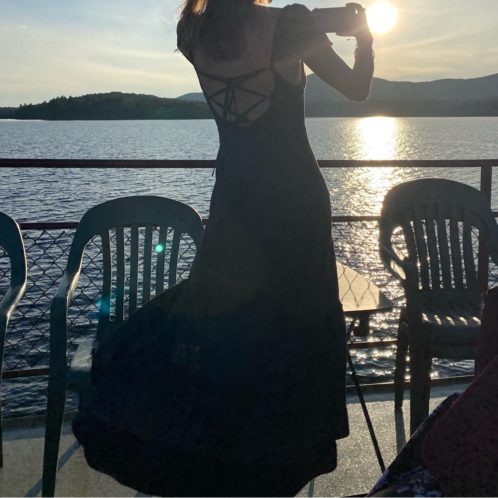 black urban dress